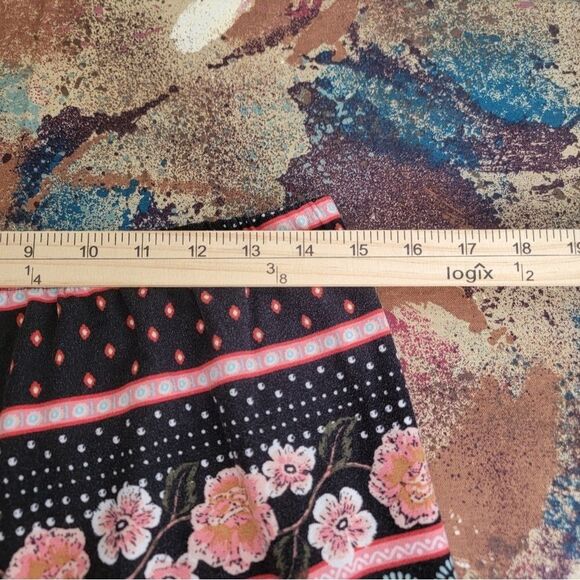 2 Pairs XL No Boundaries Women's Leggings Elephant & Floral 2 PAIRS - Picture 14 of 16